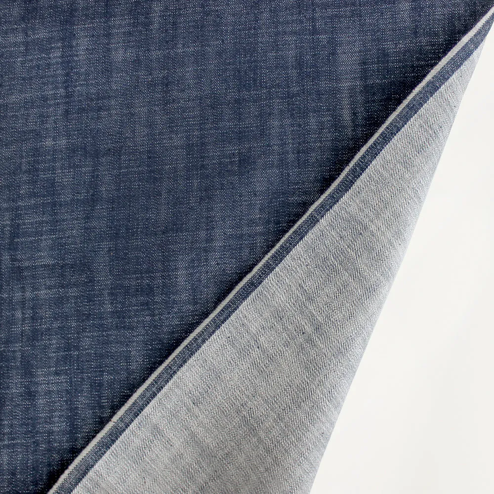 12oz Japanese Non-Stretch Crosshatch Denim - Indigo
