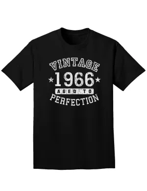 1966 - Vintage Birth Year Adult Dark T-Shirt