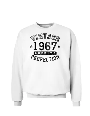 1967 - Vintage Birth Year Sweatshirt for Adults