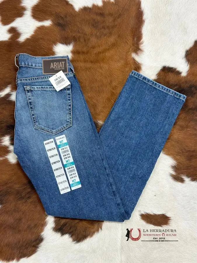 ARIAT MENS JEAN SAMWELL M7 SLIM FIT STRAIGHT LEG