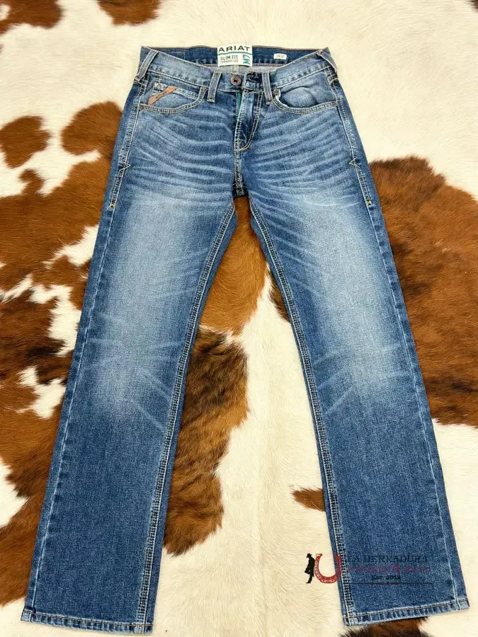 ARIAT MENS JEAN SAMWELL M7 SLIM FIT STRAIGHT LEG