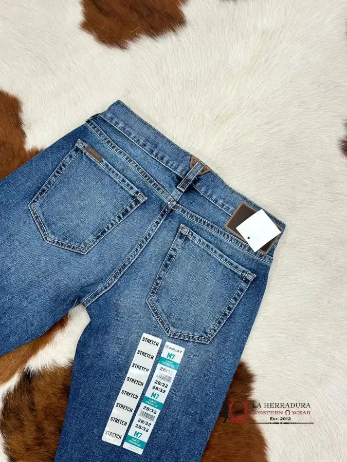 ARIAT MENS JEAN SAMWELL M7 SLIM FIT STRAIGHT LEG