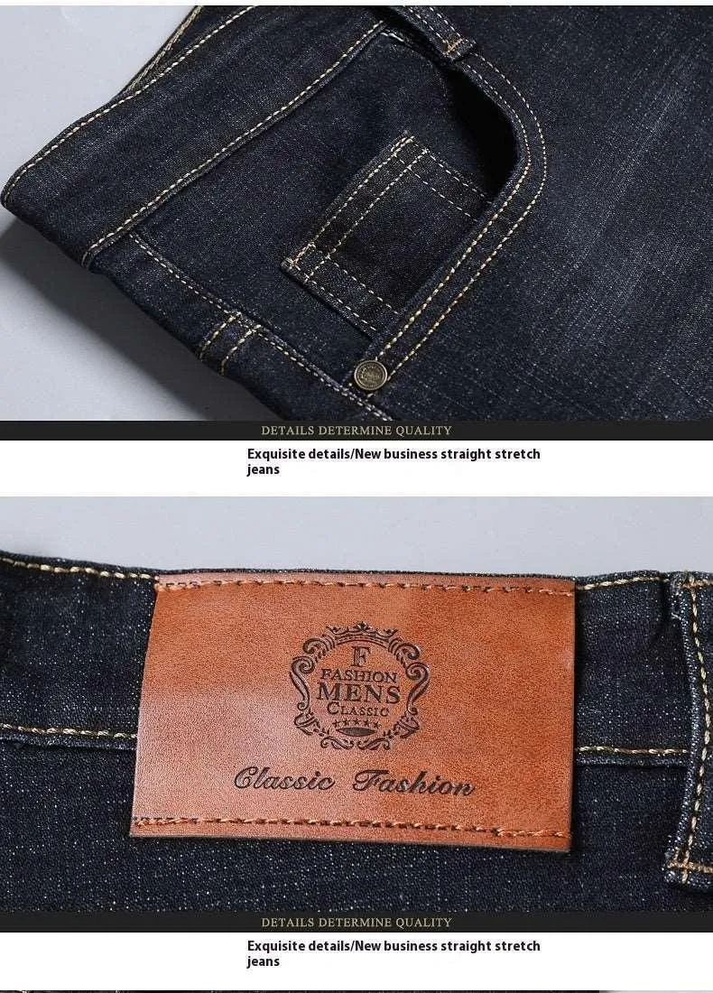 Autumn Loose Straight Jeans