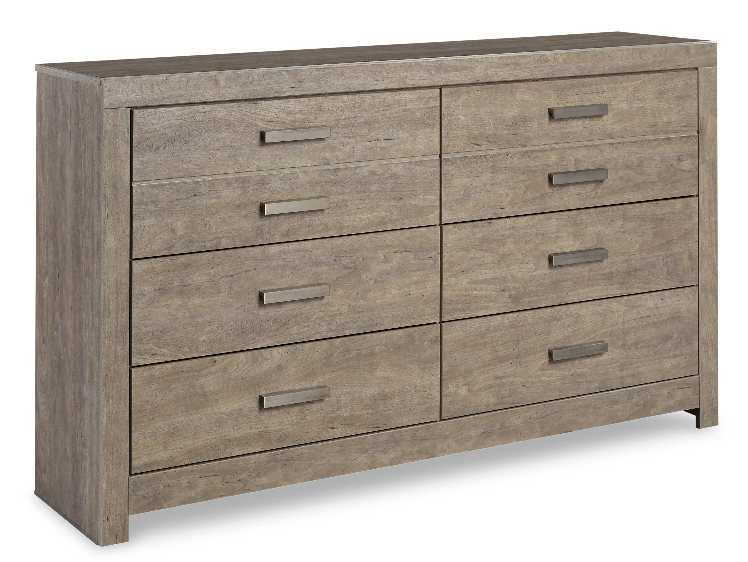 Culverbach Queen Panel Bed with Dresser in Gray
