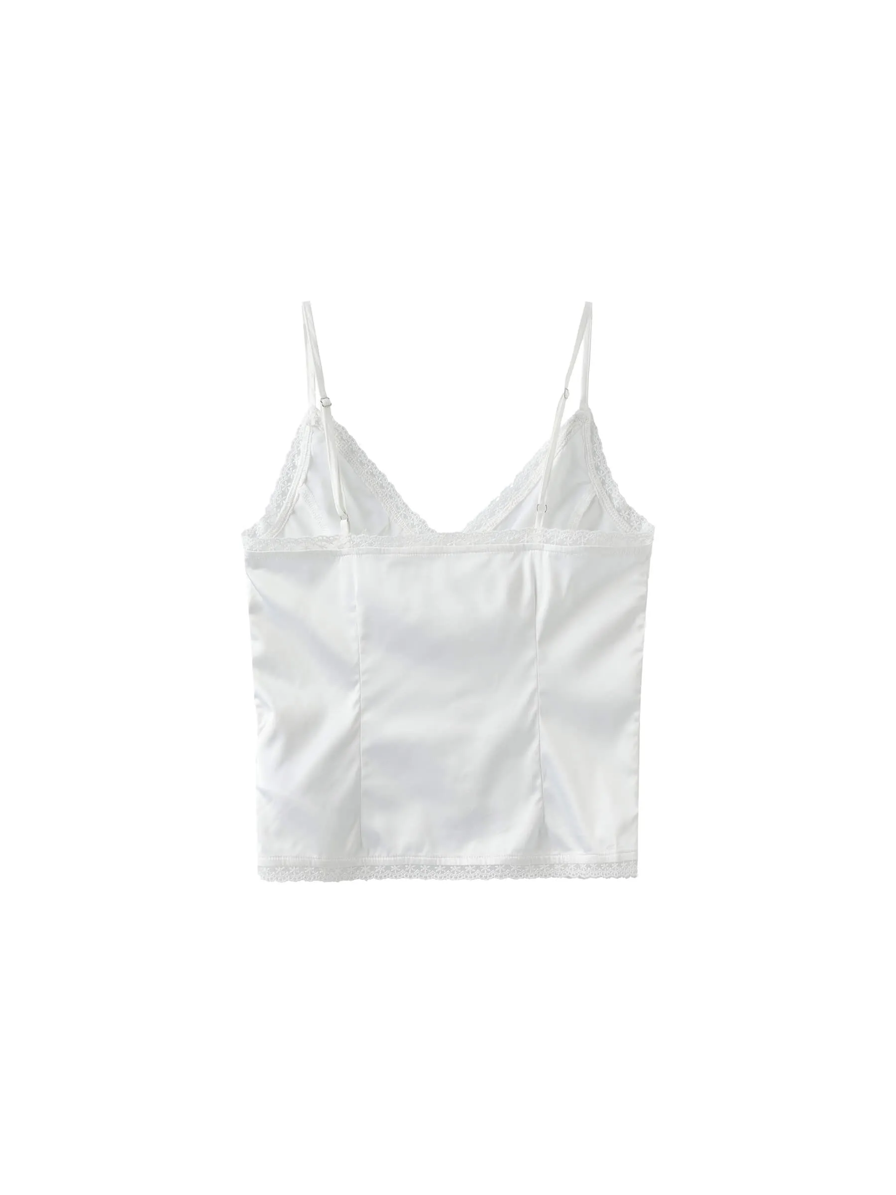 Embroidered lace Tank Top