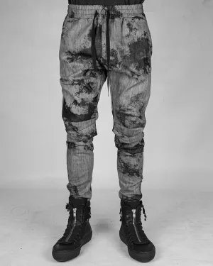 Fekky stretch skinny bull jeans printed