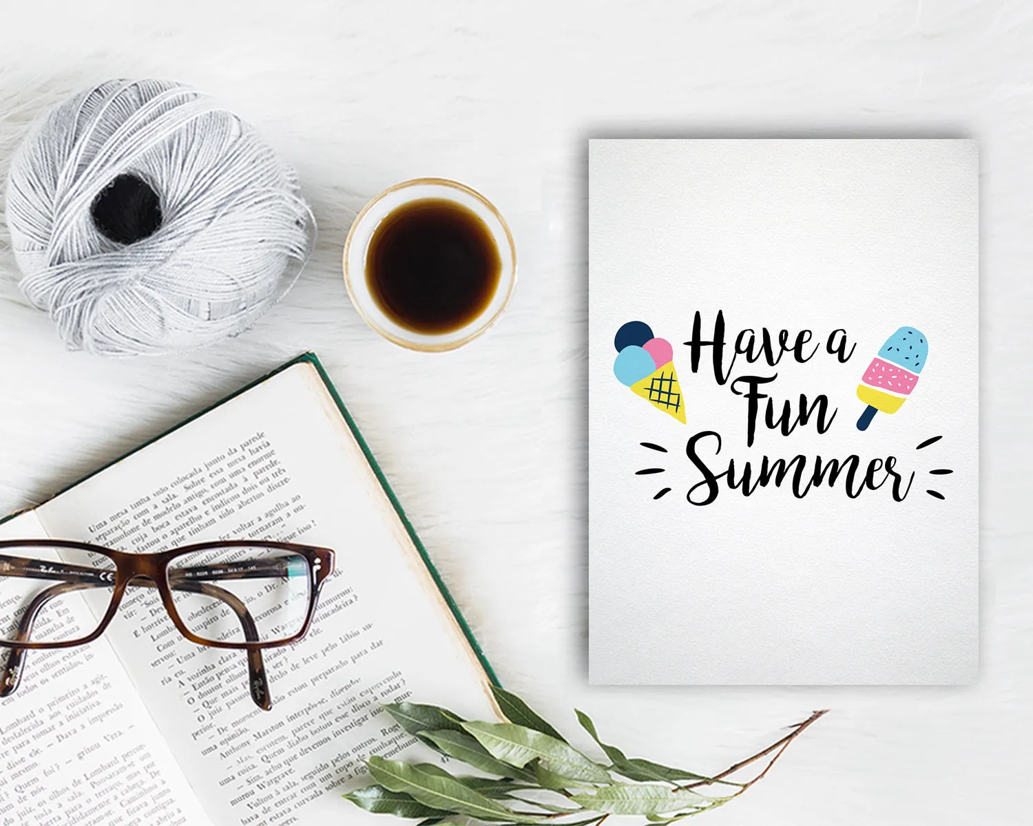 Have a fun summer Food Customized Gift Cards