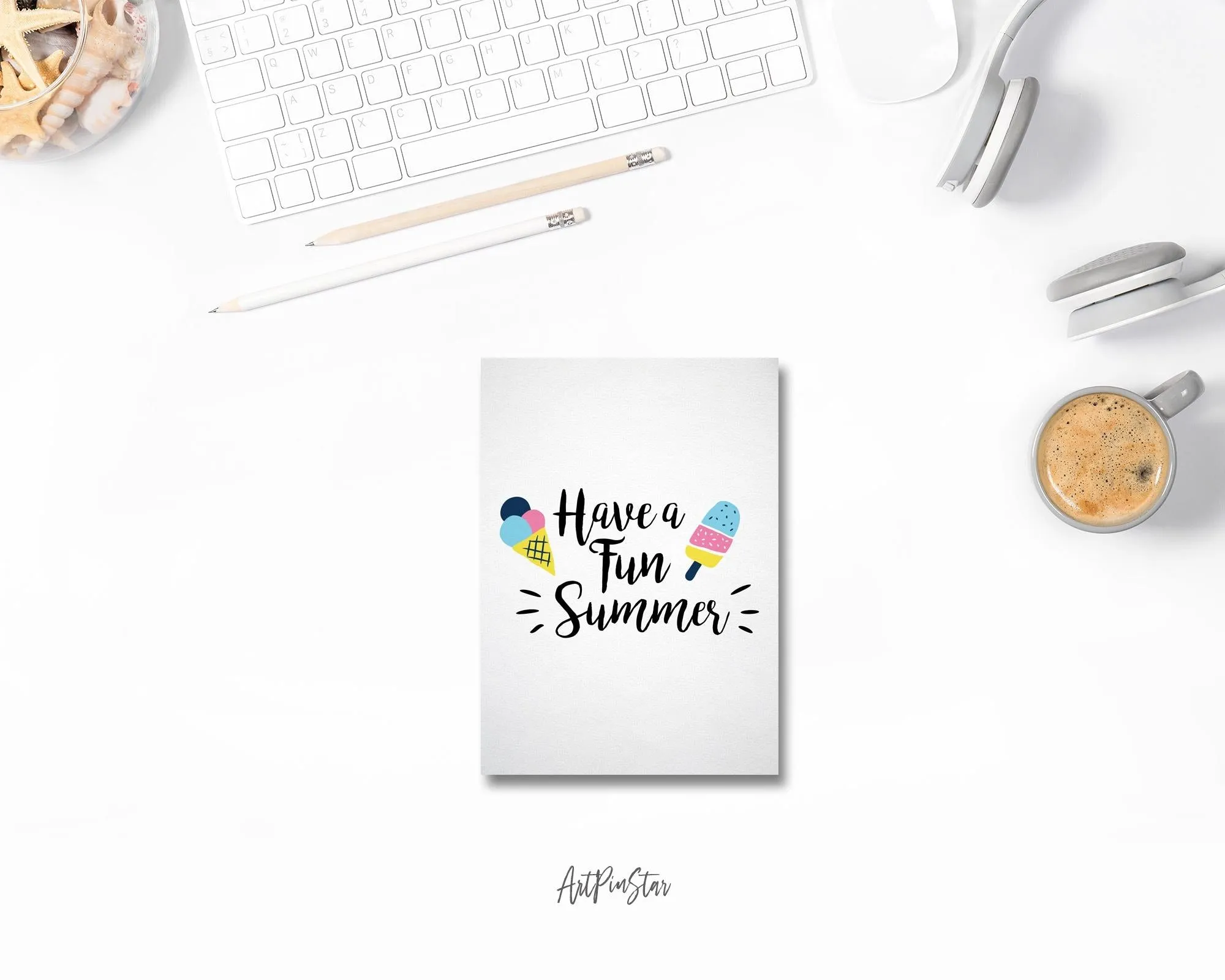Have a fun summer Food Customized Gift Cards