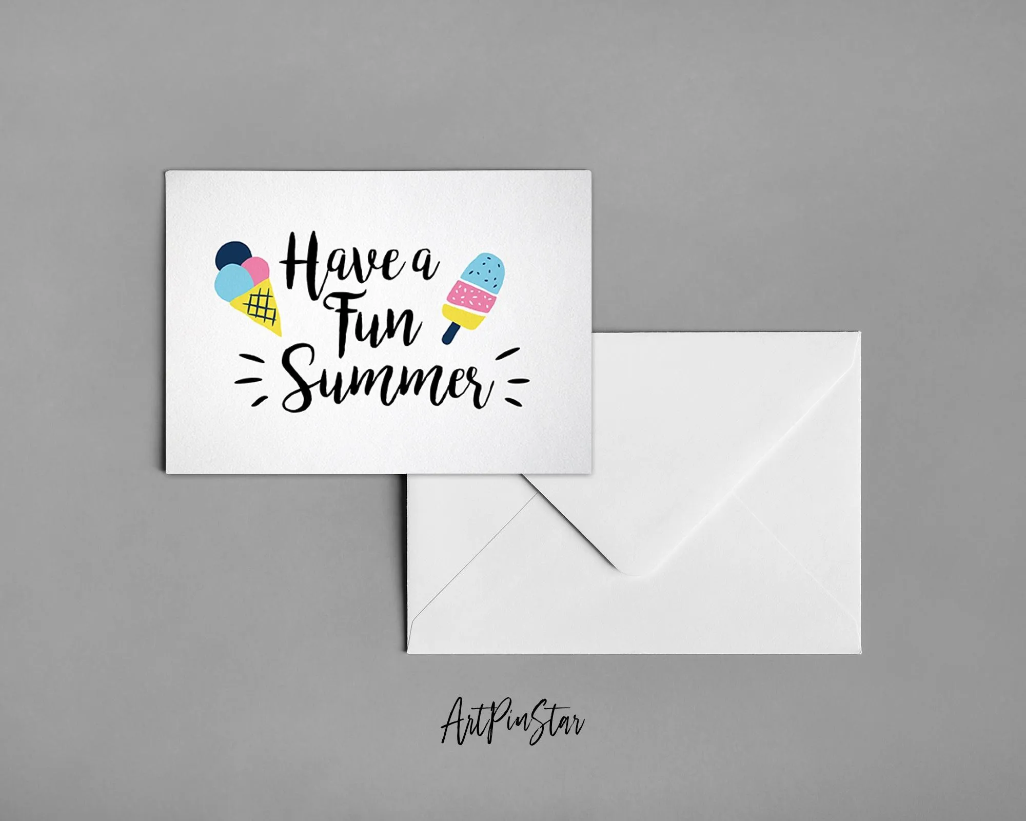 Have a fun summer Food Customized Gift Cards