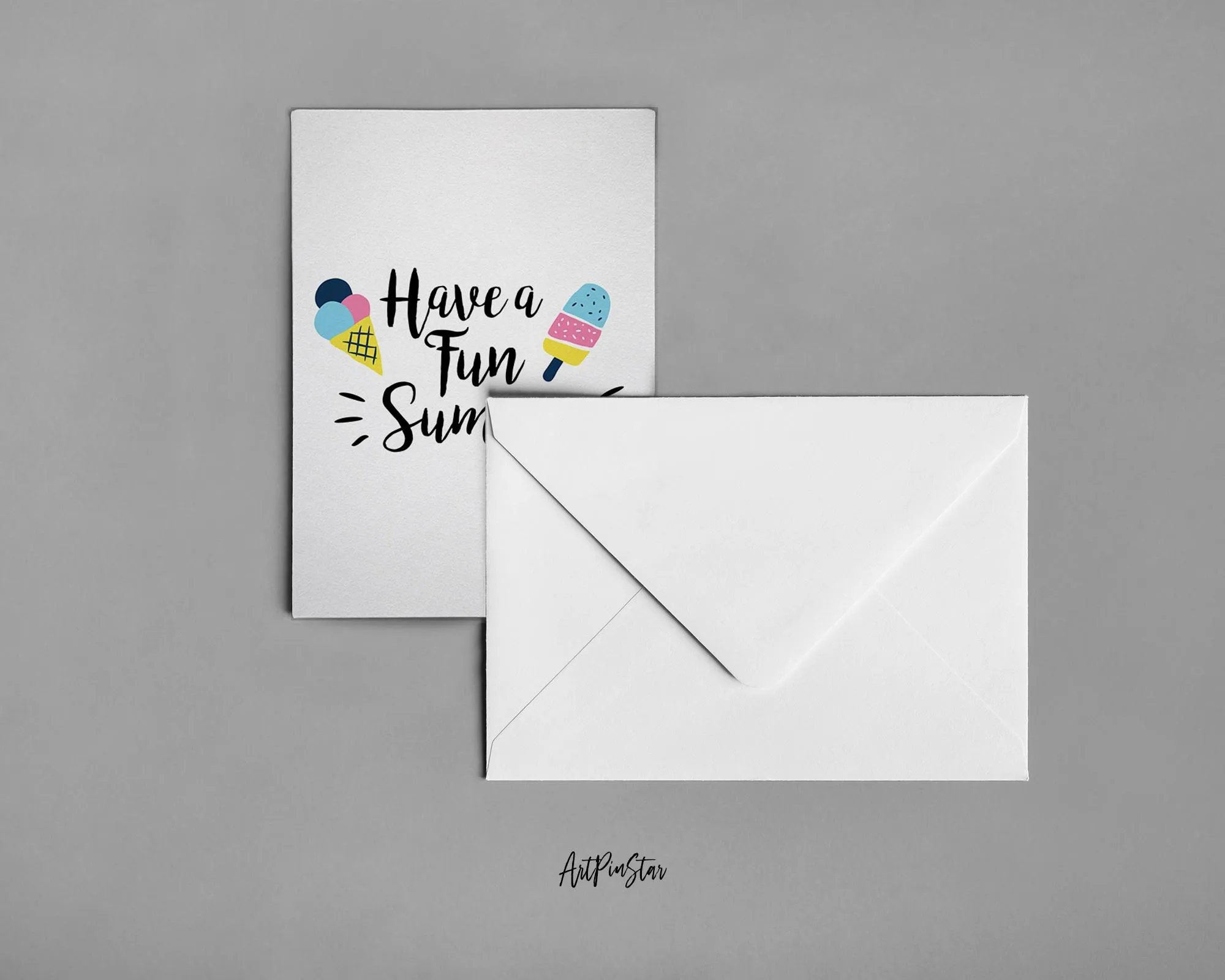 Have a fun summer Food Customized Gift Cards
