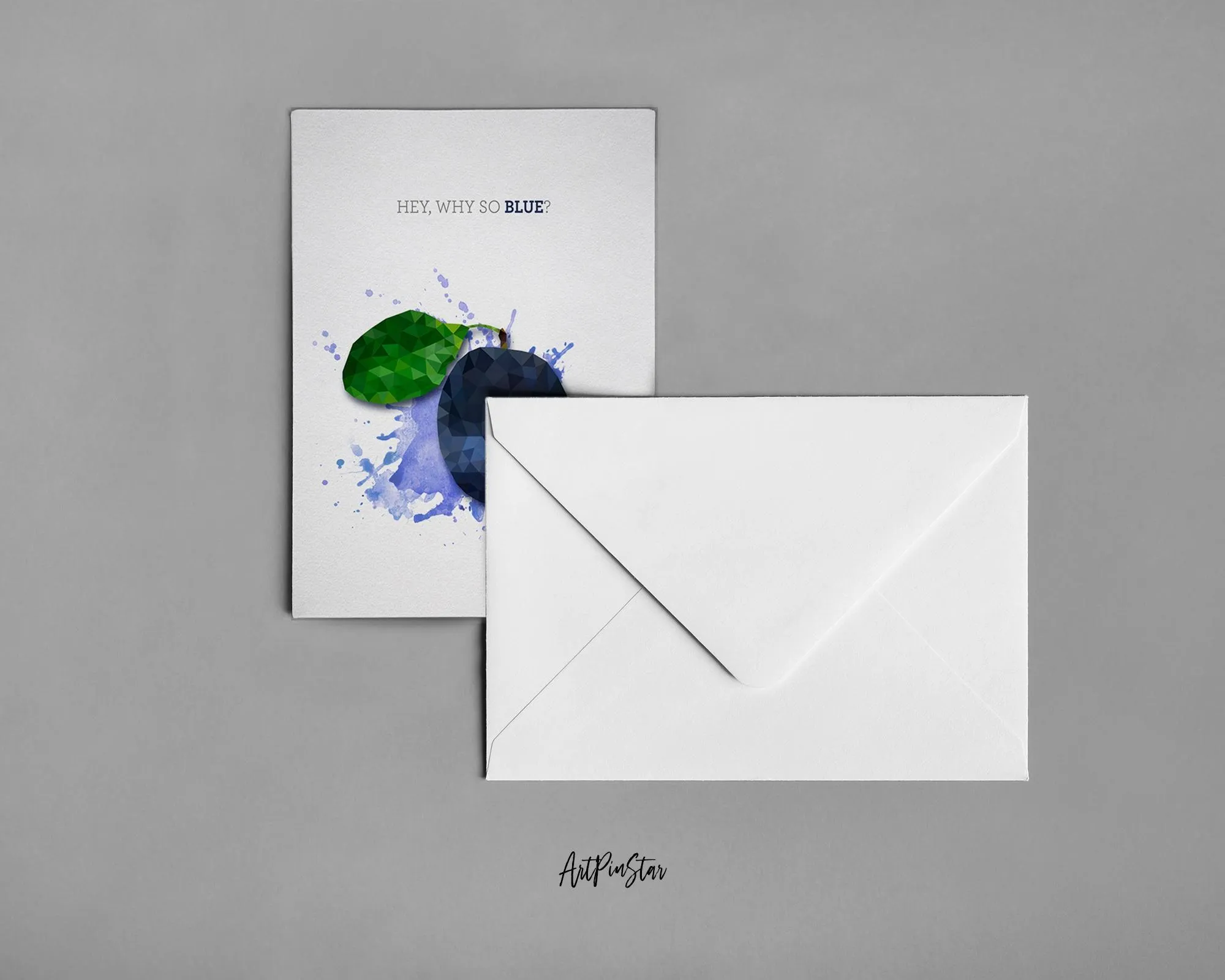 Hey, why so blue Food Customized Gift Cards