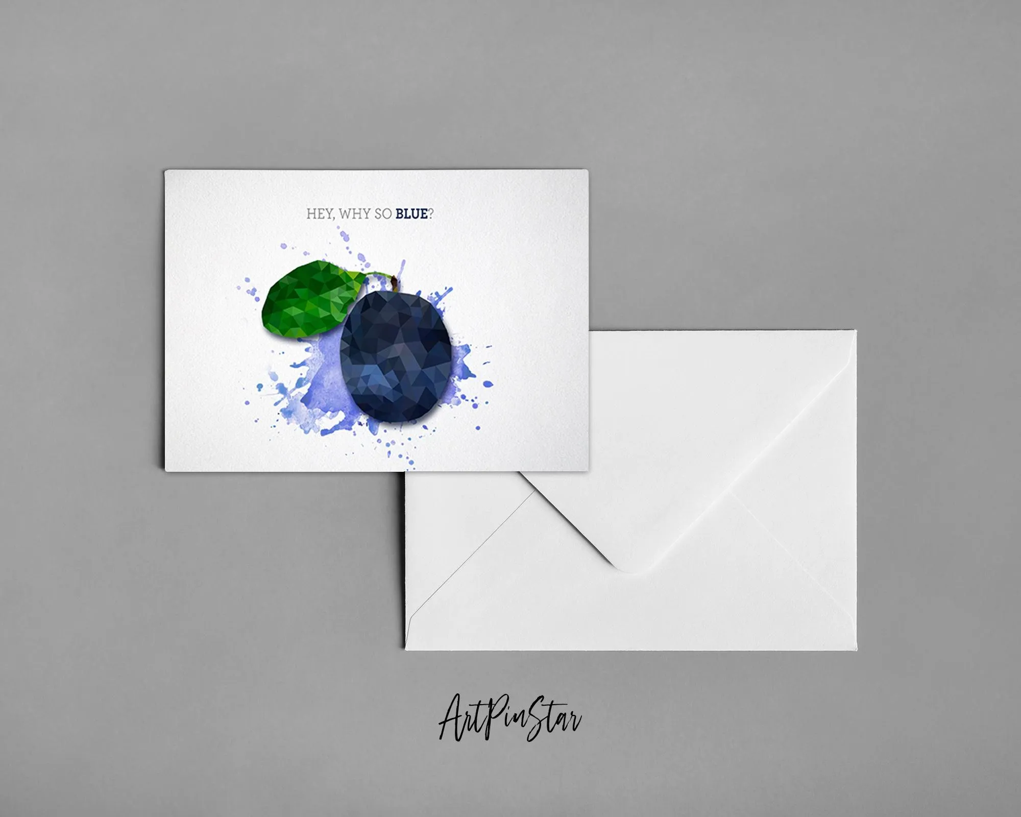 Hey, why so blue Food Customized Gift Cards