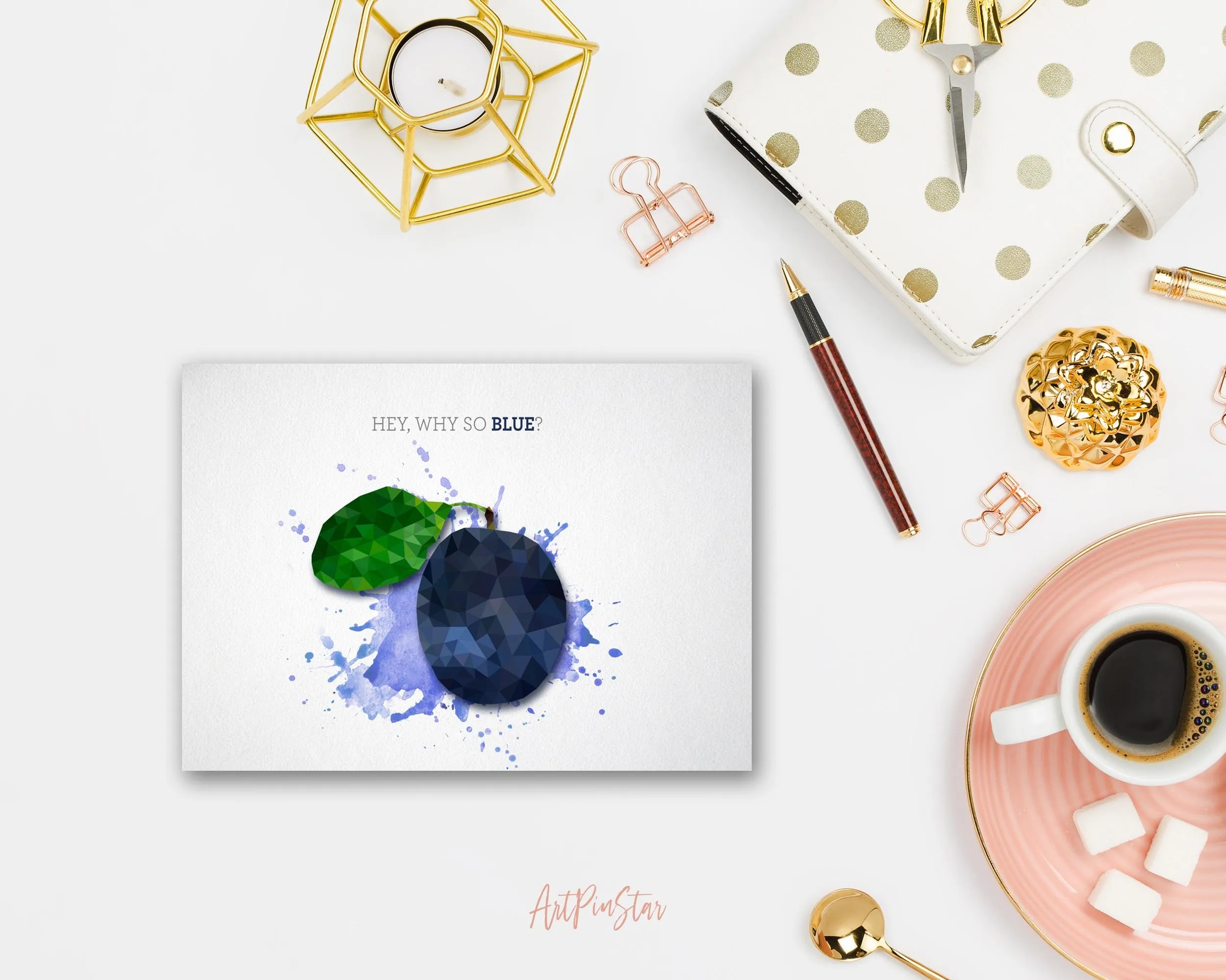 Hey, why so blue Food Customized Gift Cards