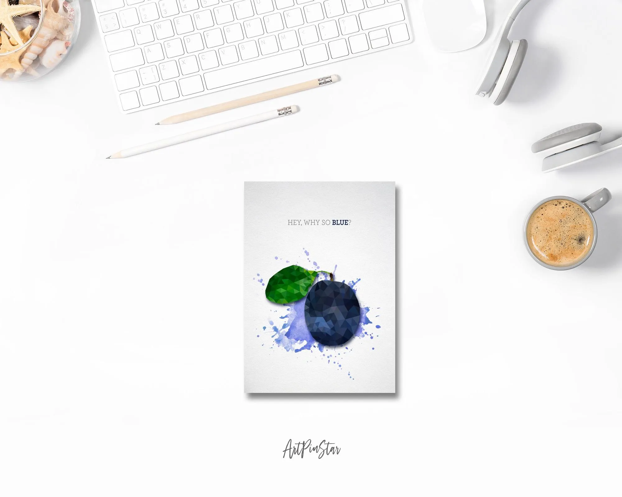 Hey, why so blue Food Customized Gift Cards
