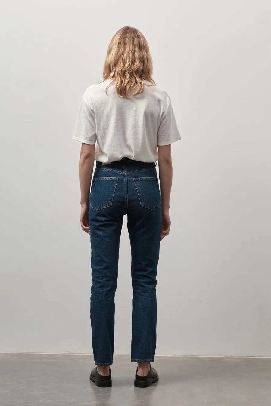High Waist Crop Jeans
