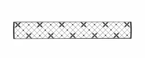Infratech Traditional  Motif Decorative Fascia for 48” Single Element Heater