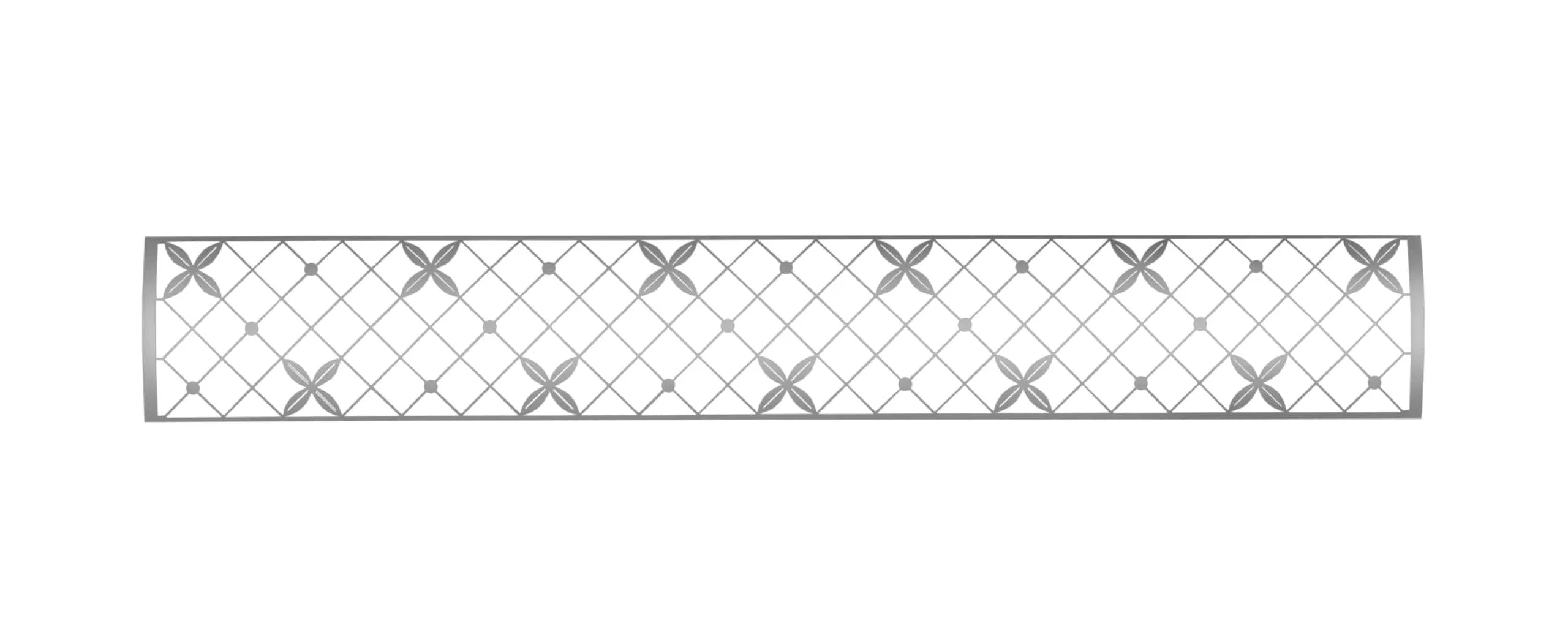 Infratech Traditional  Motif Decorative Fascia for 48” Single Element Heater