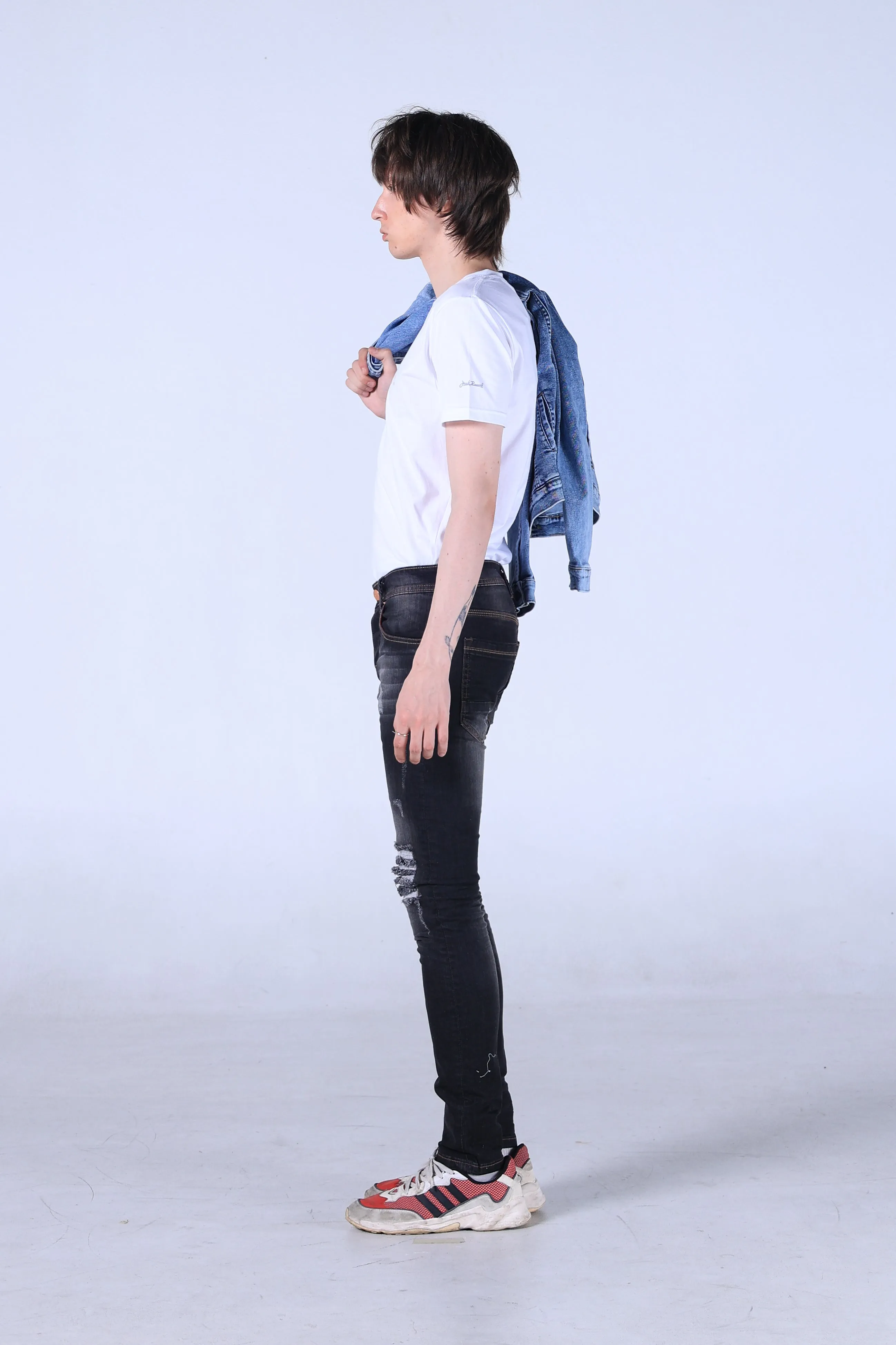 Jack Russel - Men Jeans - Handwerk J-506 Skinny Fit Vintage Black
