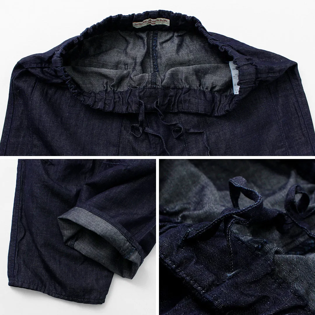 JAPAN BLUE JEANS（ジャパンブルージーンズ） 別注 RJB7570 コットンリネンデニム ニッカーズパンツ