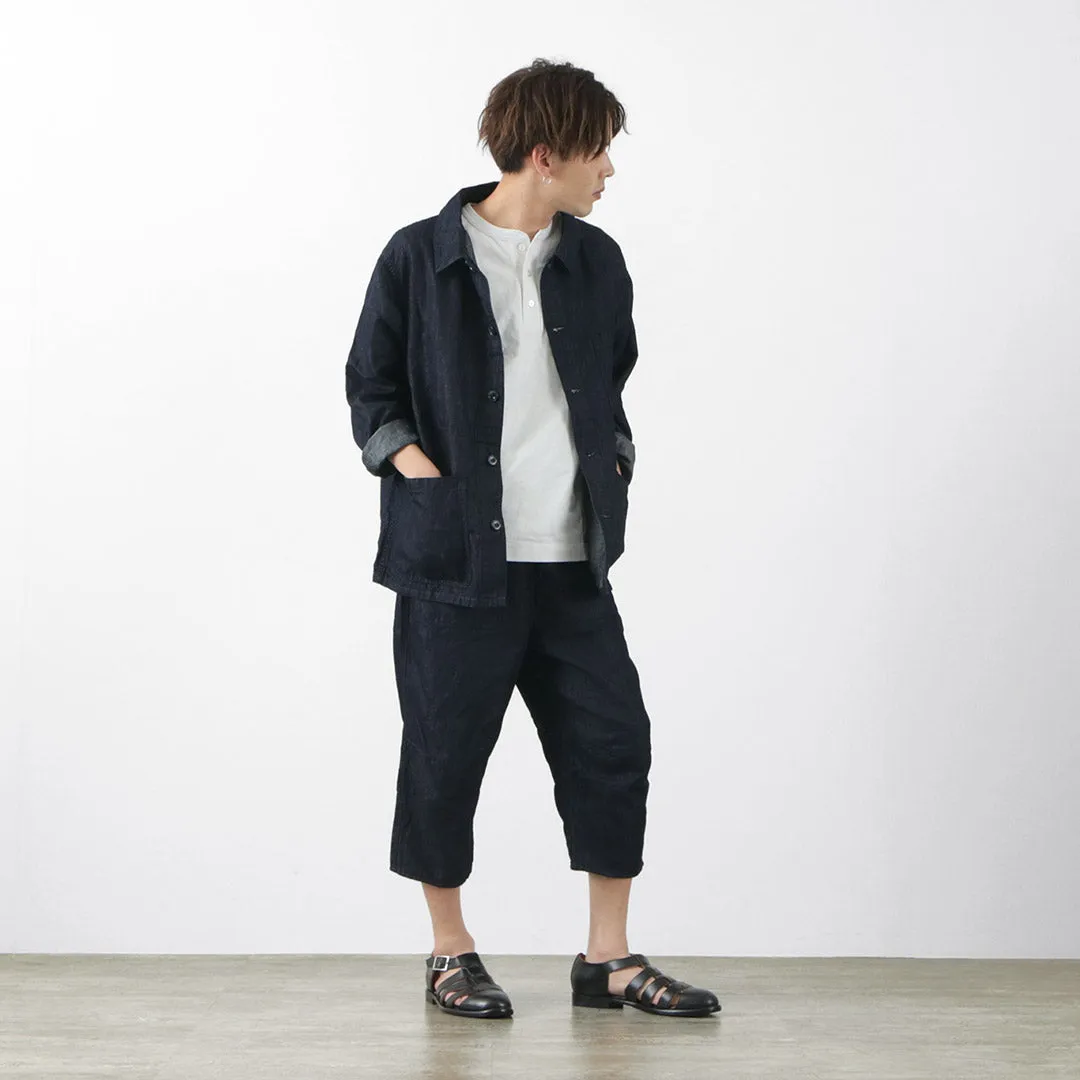 JAPAN BLUE JEANS（ジャパンブルージーンズ） 別注 RJB7570 コットンリネンデニム ニッカーズパンツ
