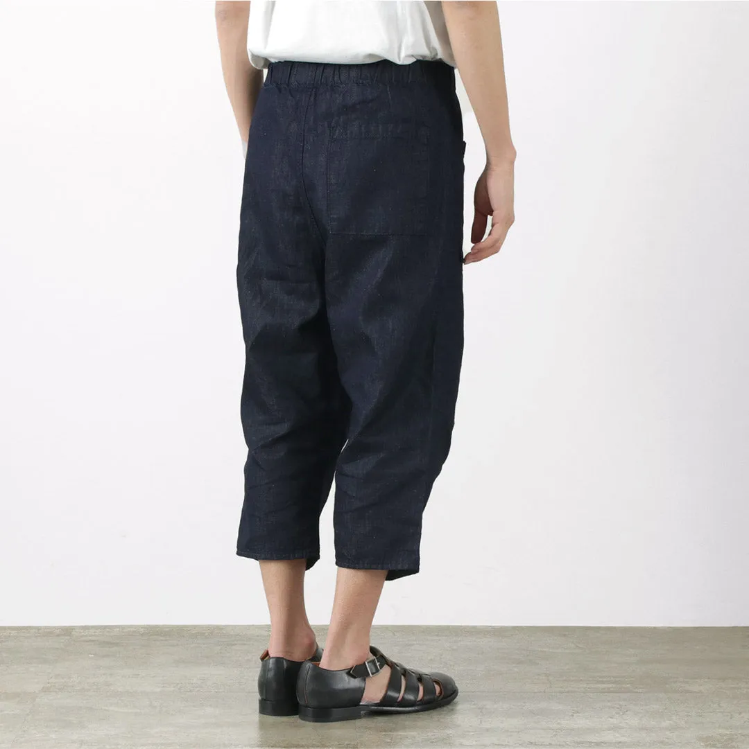 JAPAN BLUE JEANS（ジャパンブルージーンズ） 別注 RJB7570 コットンリネンデニム ニッカーズパンツ