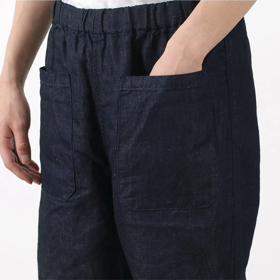 JAPAN BLUE JEANS（ジャパンブルージーンズ） 別注 RJB7570 コットンリネンデニム ニッカーズパンツ