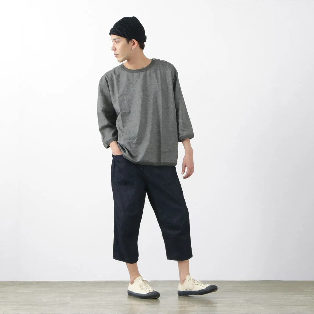 JAPAN BLUE JEANS（ジャパンブルージーンズ） 別注 RJB7570 コットンリネンデニム ニッカーズパンツ