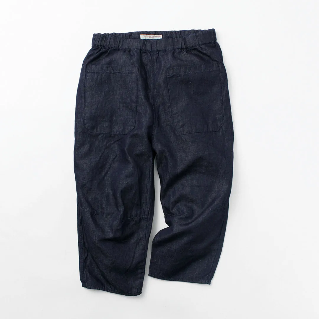 JAPAN BLUE JEANS（ジャパンブルージーンズ） 別注 RJB7570 コットンリネンデニム ニッカーズパンツ
