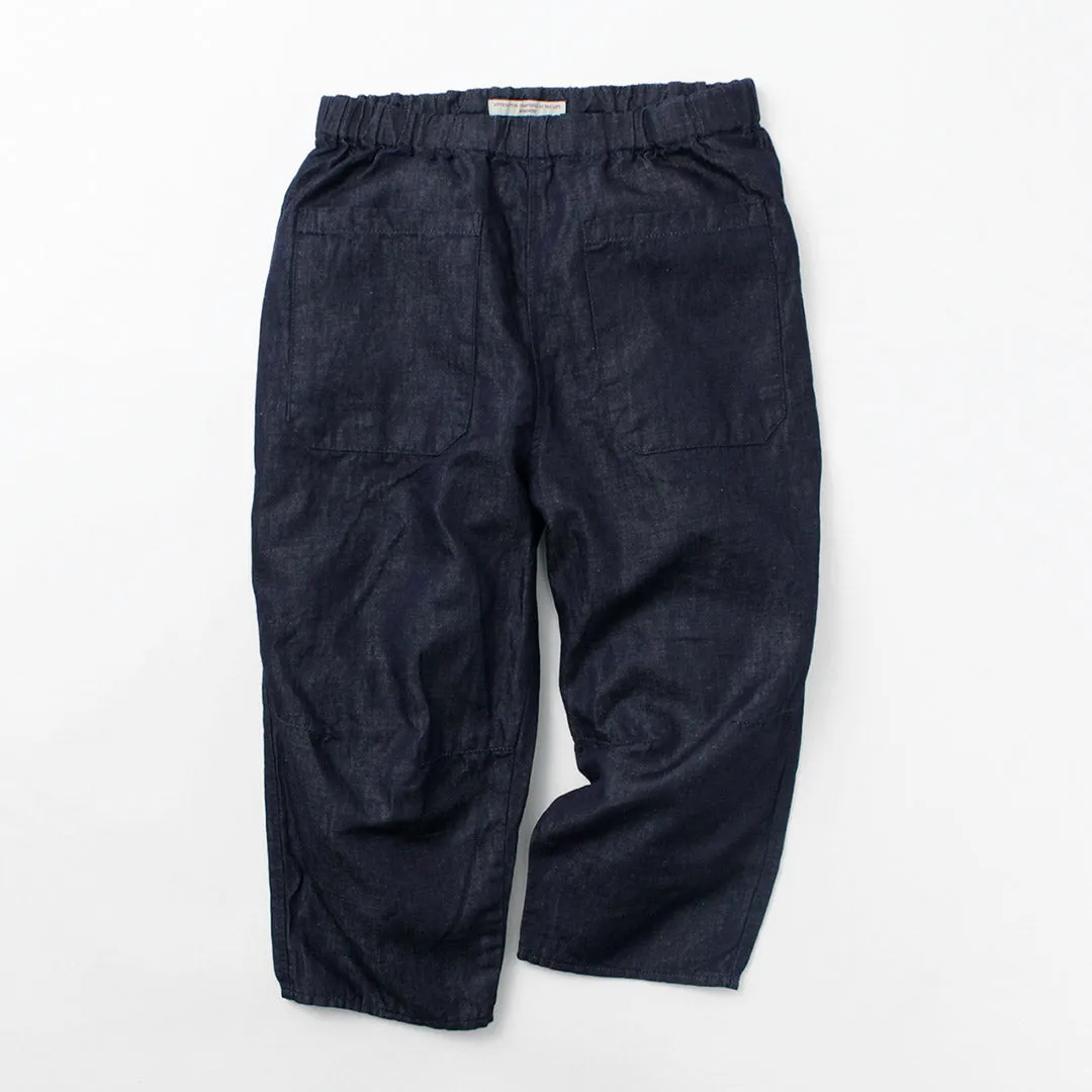 JAPAN BLUE JEANS（ジャパンブルージーンズ） 別注 RJB7570 コットンリネンデニム ニッカーズパンツ
