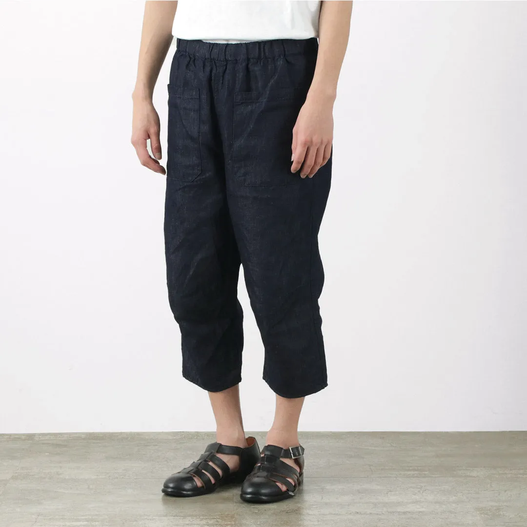JAPAN BLUE JEANS（ジャパンブルージーンズ） 別注 RJB7570 コットンリネンデニム ニッカーズパンツ