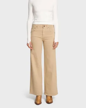 KEITH Cargo Wide Leg Jean - Sand