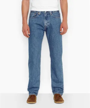 Levi’s Men's 505 Regular Fit Jeans - Medium Stonewash