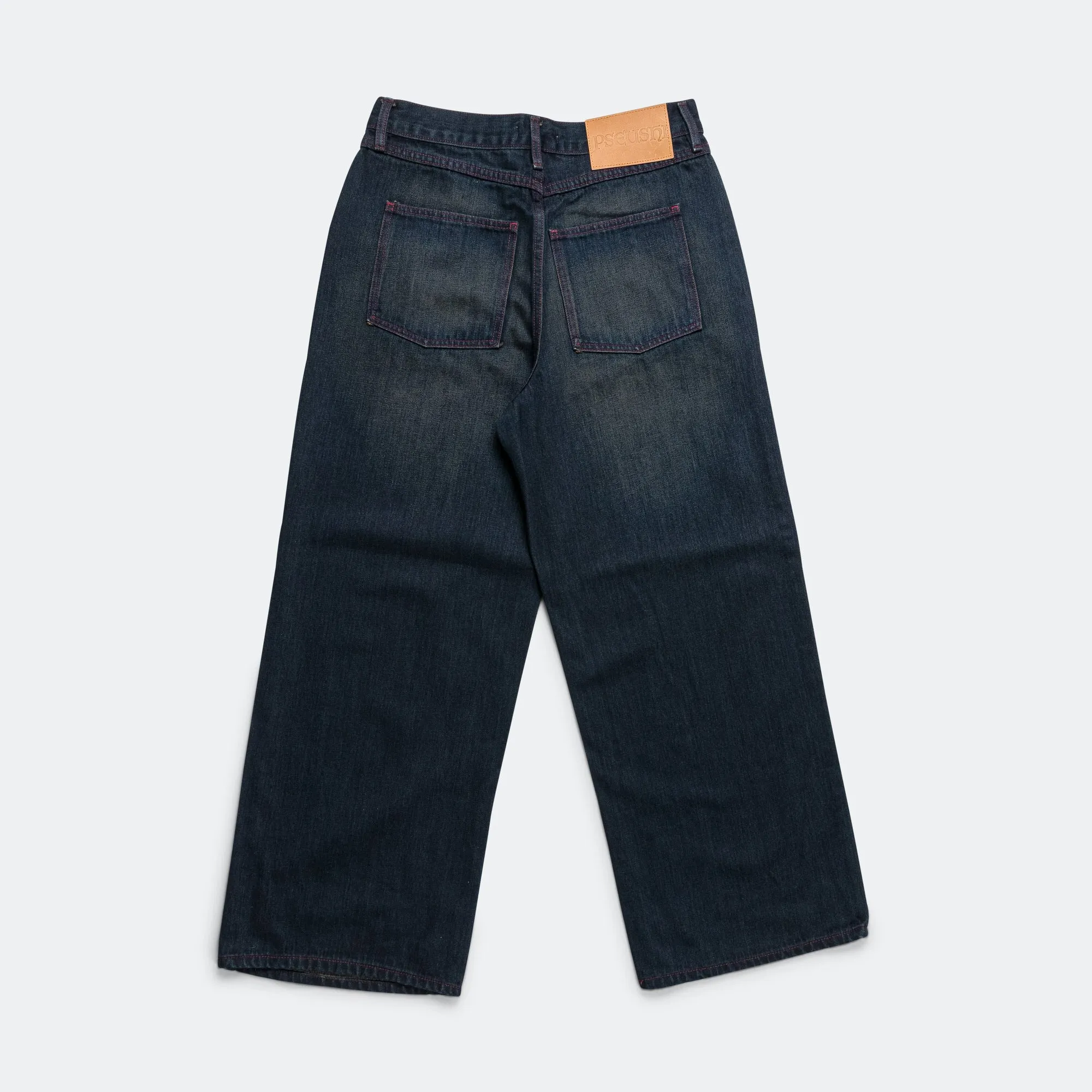Loose Jeans - Hand Brushed Mud Indigo