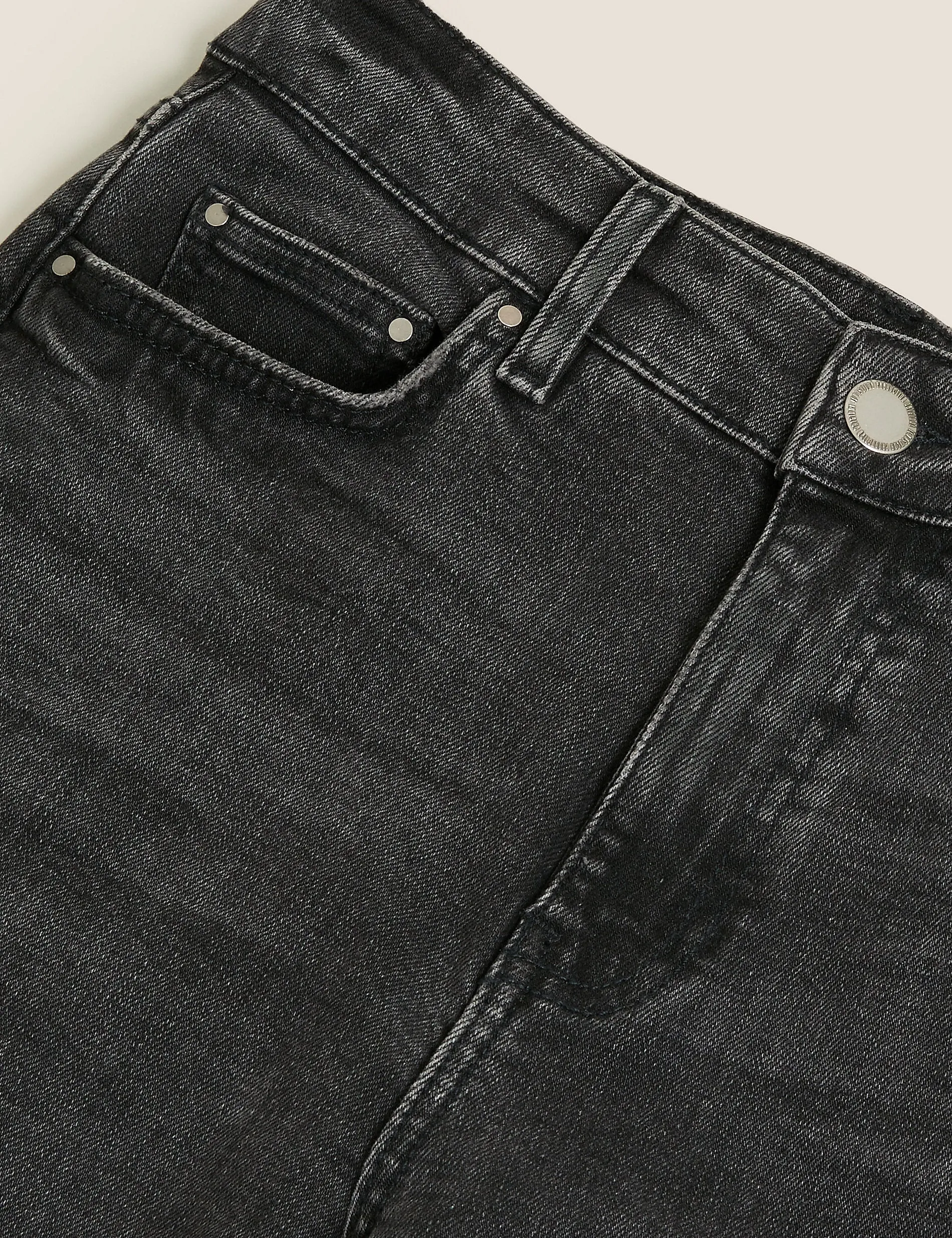 Marks & Spencer Grazer Ankle-Length Boyfriend Jeans, Black