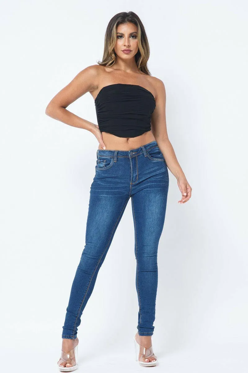 Mesh Corset Top
