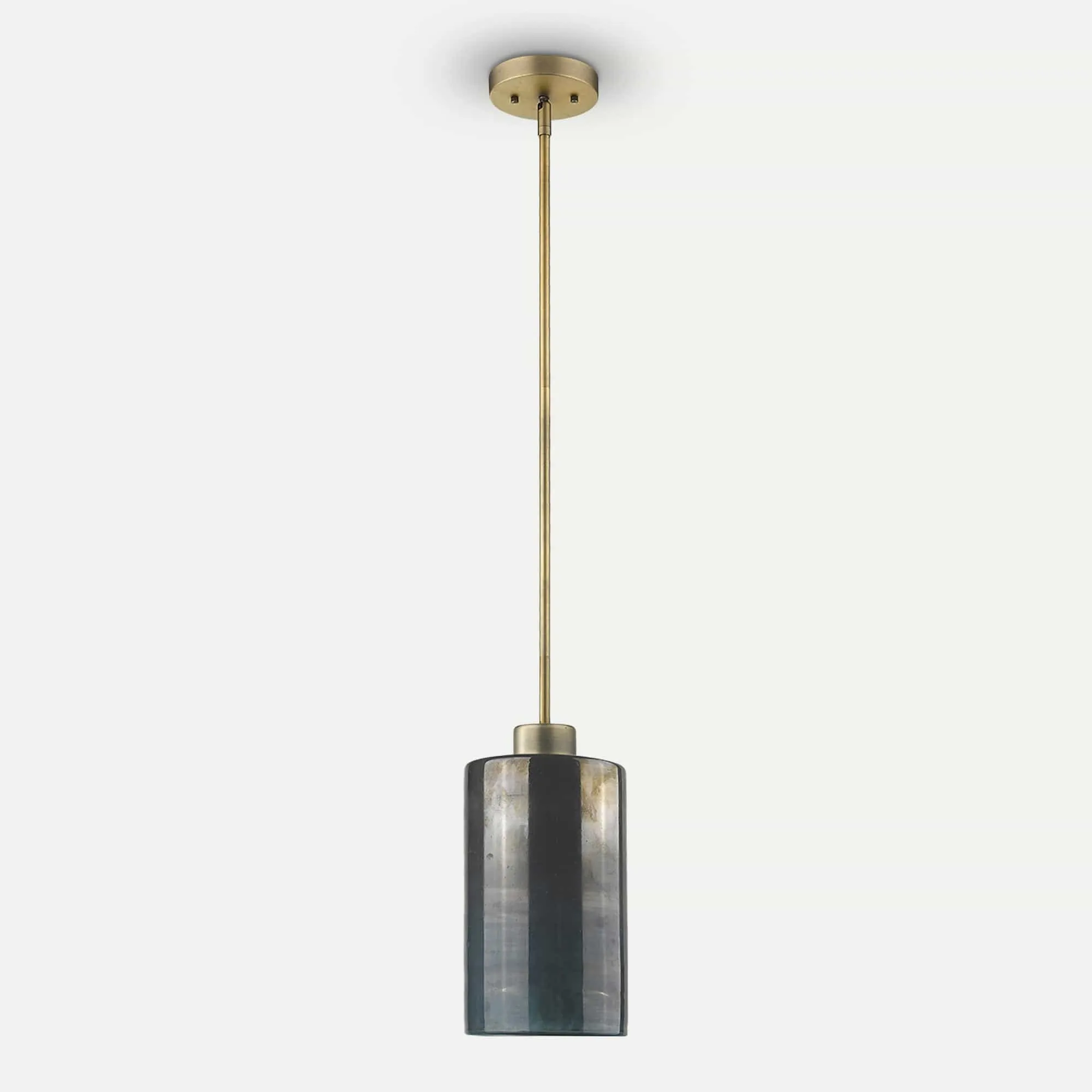 Monet 1-Light Modern Brass Pendant