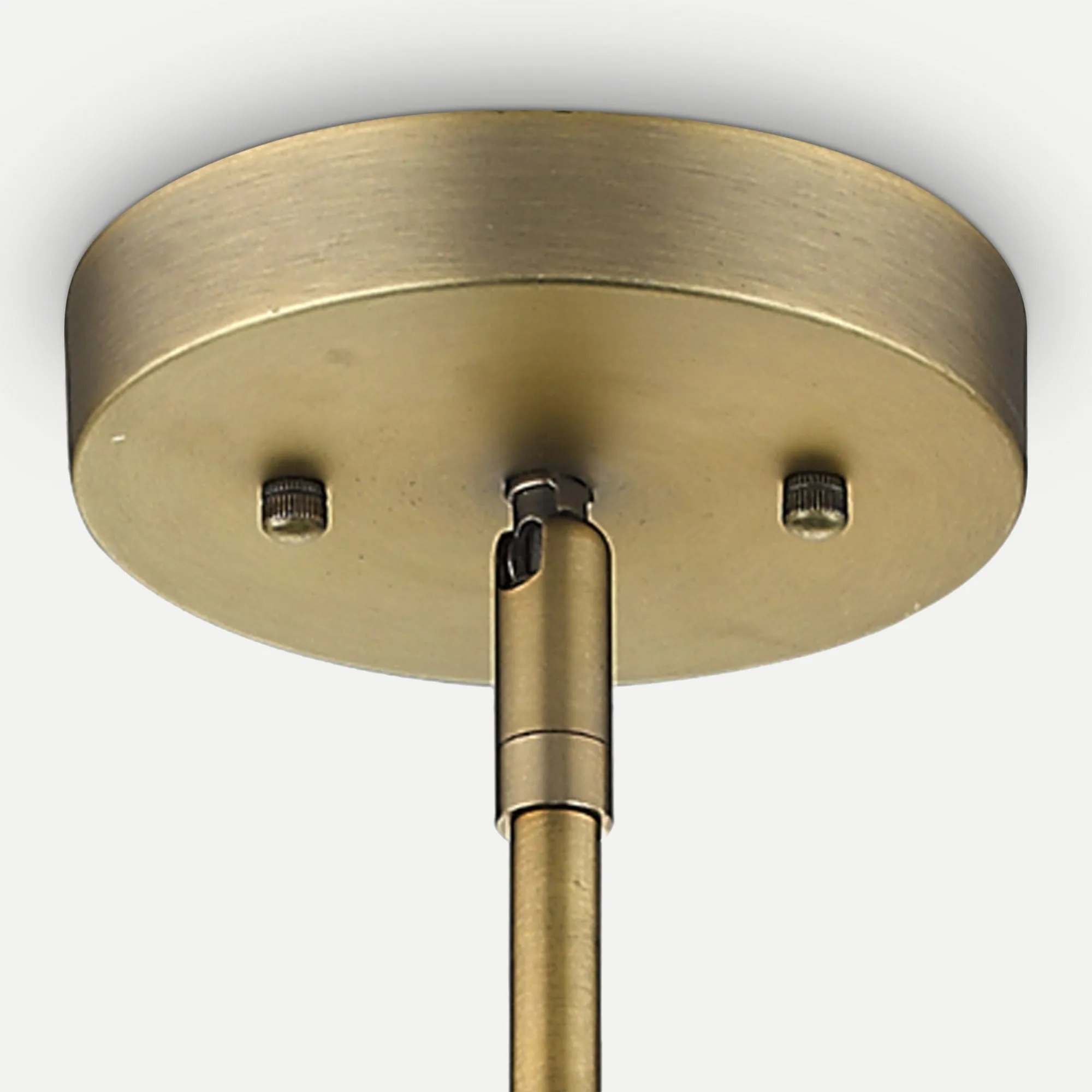 Monet 1-Light Modern Brass Pendant