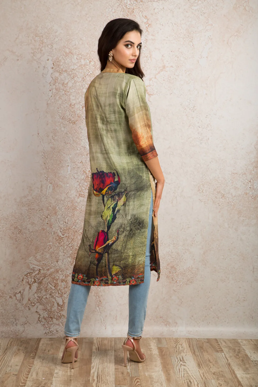 Printed Kurti V8_1157M
