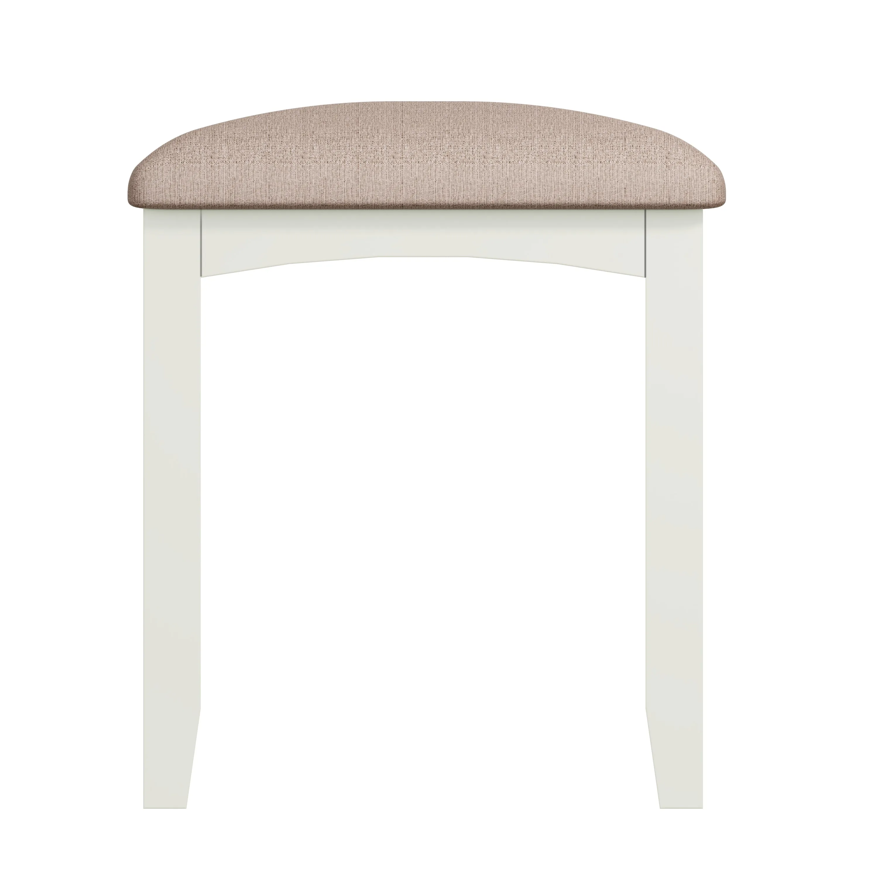Salisbury Pure White Stool 42 x 35 x 48 cm