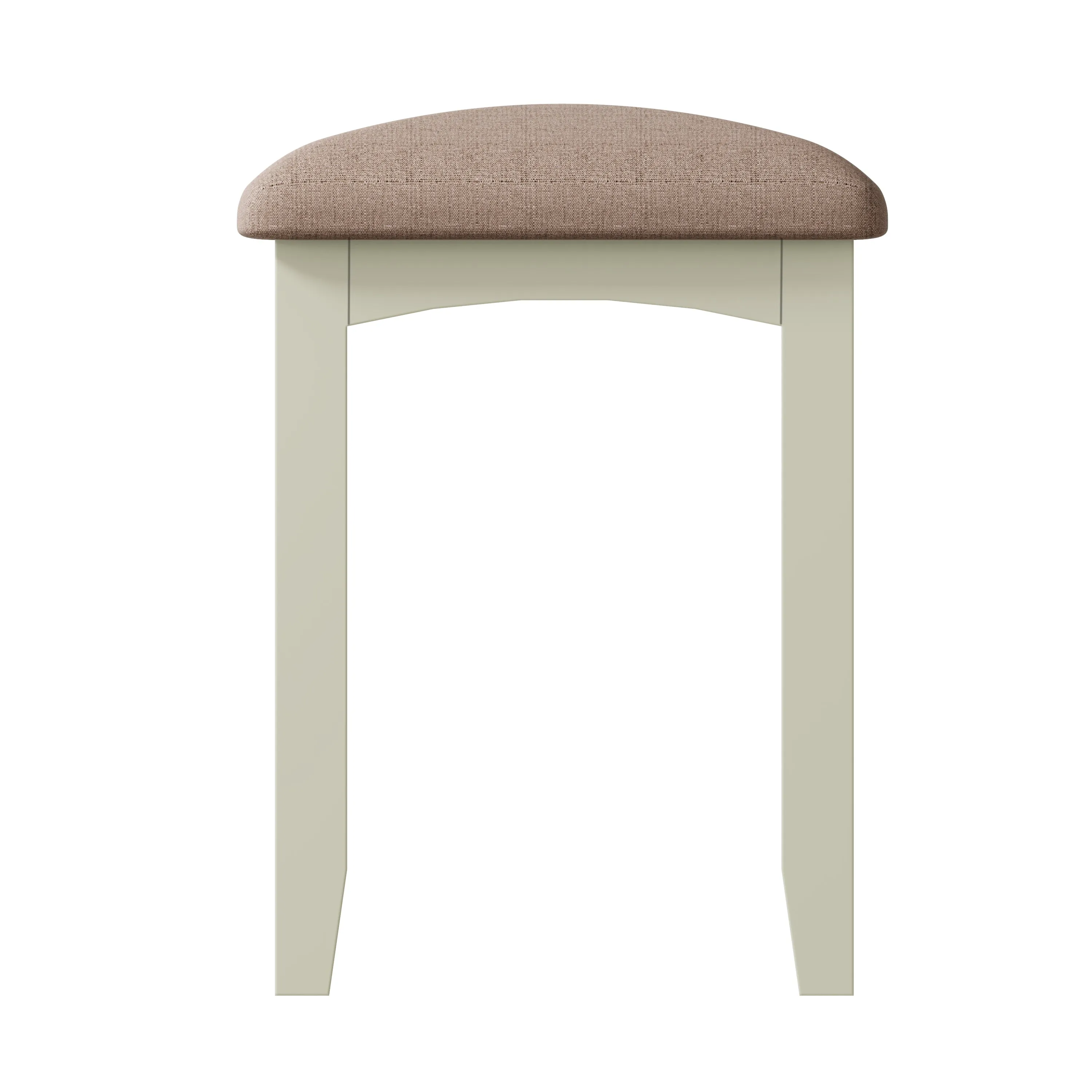 Salisbury Pure White Stool 42 x 35 x 48 cm