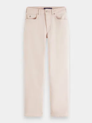 Sky high-rise straight jeans