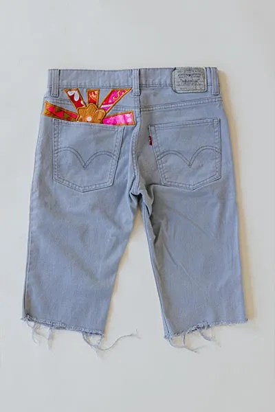 Sun Pocket Upcycled Levi's Shorts - #3