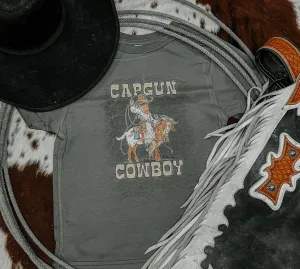 The Whole Herd Capgun Cowboy Kids Western Graphic Tee K1378