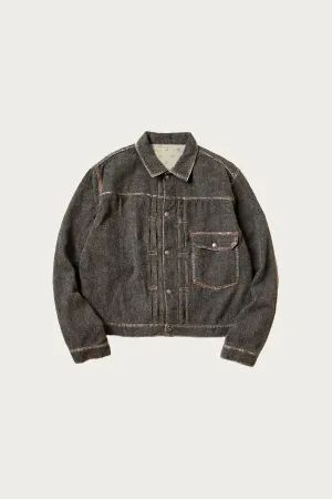 Twill Aging-Wool 1st JKT - Faded Charcoal