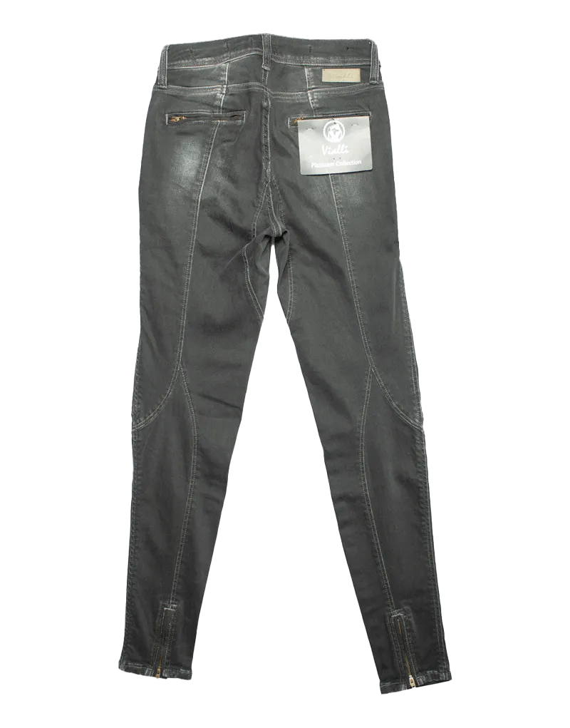 Vialli Luca Ultra Fit Char Black Jean