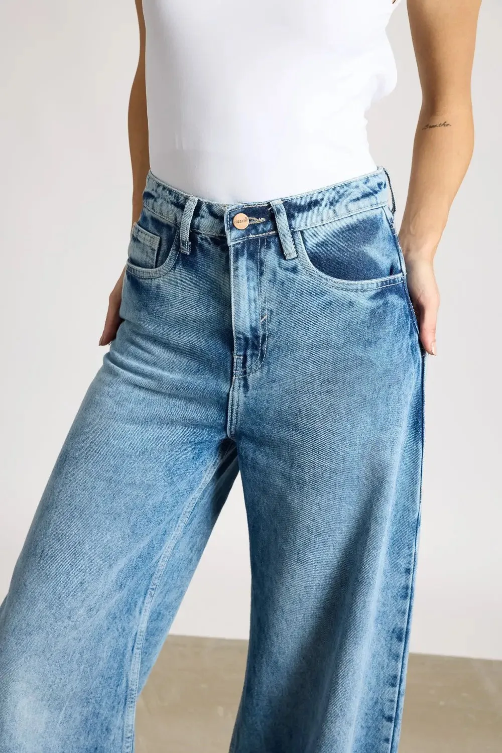 Vintage 90's Wide Flare Jeans
