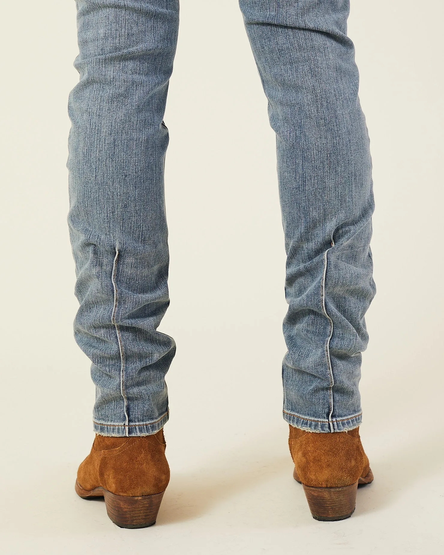 VINTAGE WASH STACKED JEANS