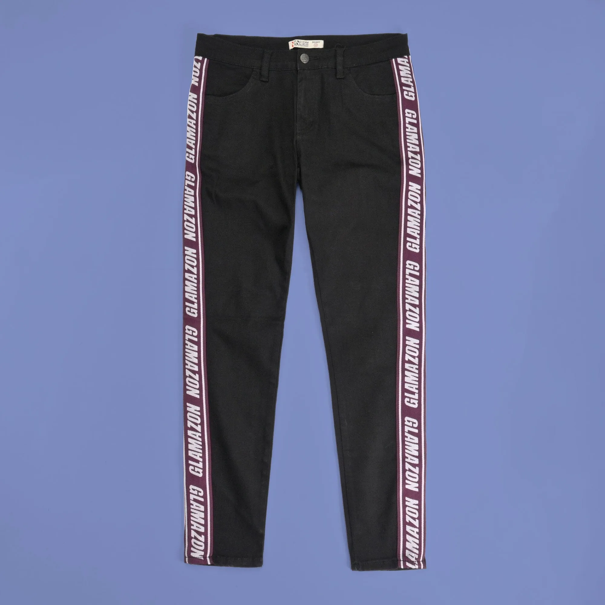 Women's Glamazon Side Panel Skinny Fit Denim