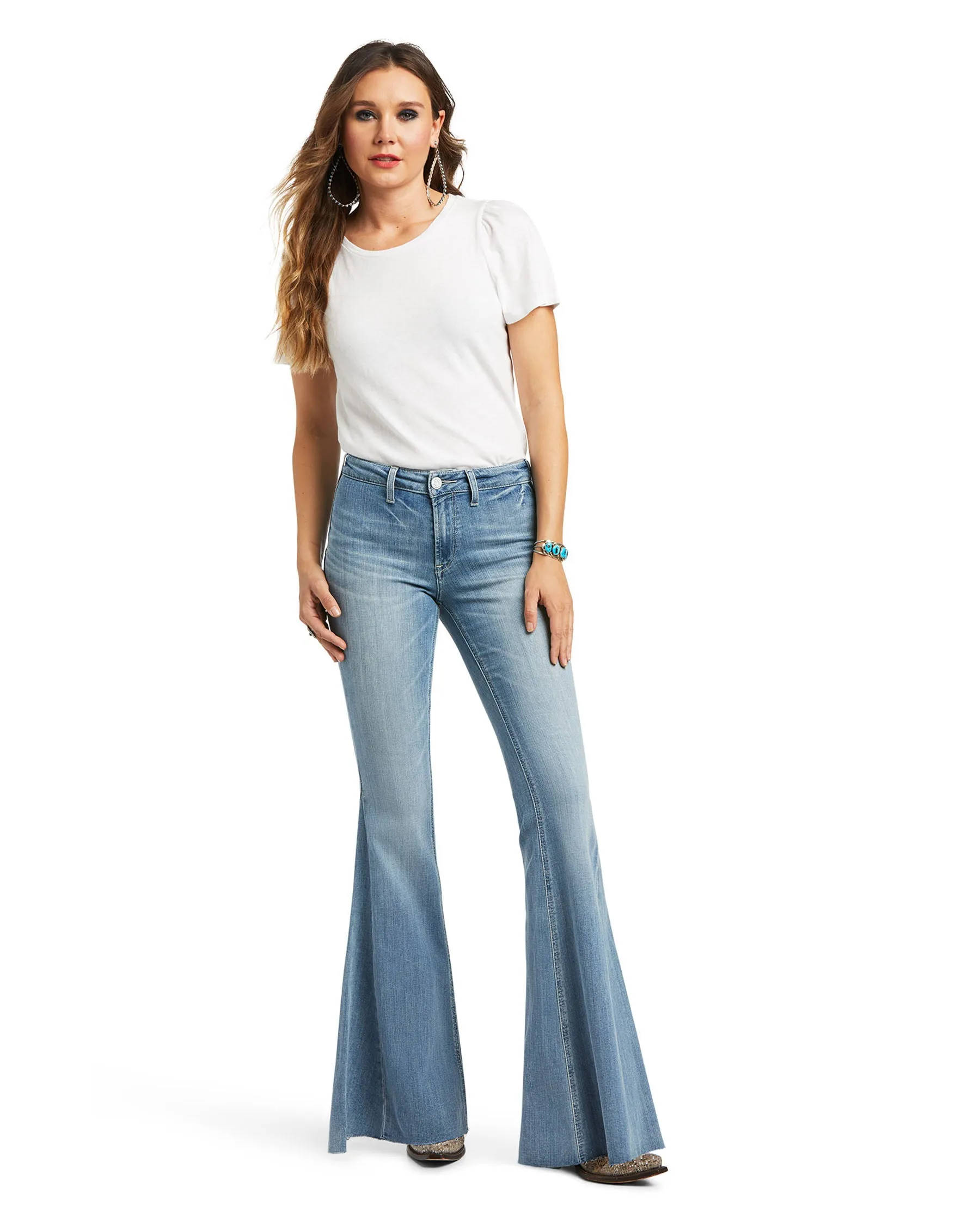 Women's R.E.A.L. High Rise Alondra Flare Jeans