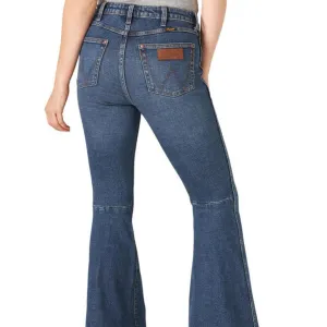 Wrangler Retro Women's High Rise Trumpet Flare Jean- Paige